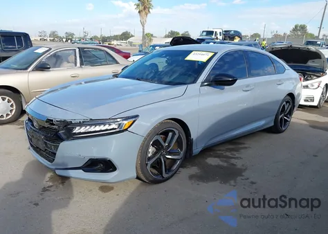 2021 Honda Accord Sport from USA, damaged, VIN 1HGCV1F37MA015358